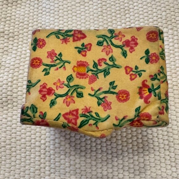 Fisher-Price Loving Family Dollhouse 2 Floral Sectional Living Room Sofa Seat - Picture 7 of 12